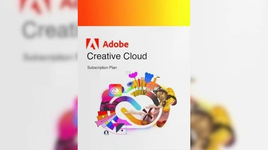 Adobe Creative Cloud (PC) 1 Year - Adobe Account