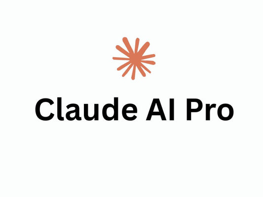 Creative Entertainment Claude AI PRO 12-month private subscription card with branding and product details.